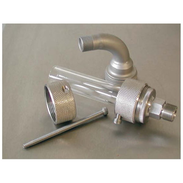 Stainless Steel Adapters for Spherical Joints KS19 and KS29, with metal connecting screw - Reactor accessories > Hose Adapters & Metal Hoses > Hose Adapters > Hose Adapters Stainless Steel