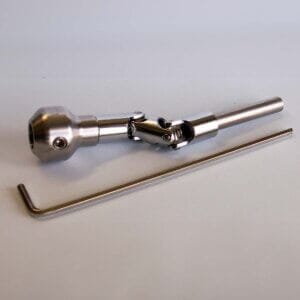 Clamp Coupling with Double Cardan Joint from Stainless steel - Reactor accessories > Stirrer Couplings